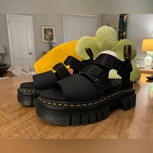 Dr. Martens Ricki Nylon 3-Strap Platform Sandals